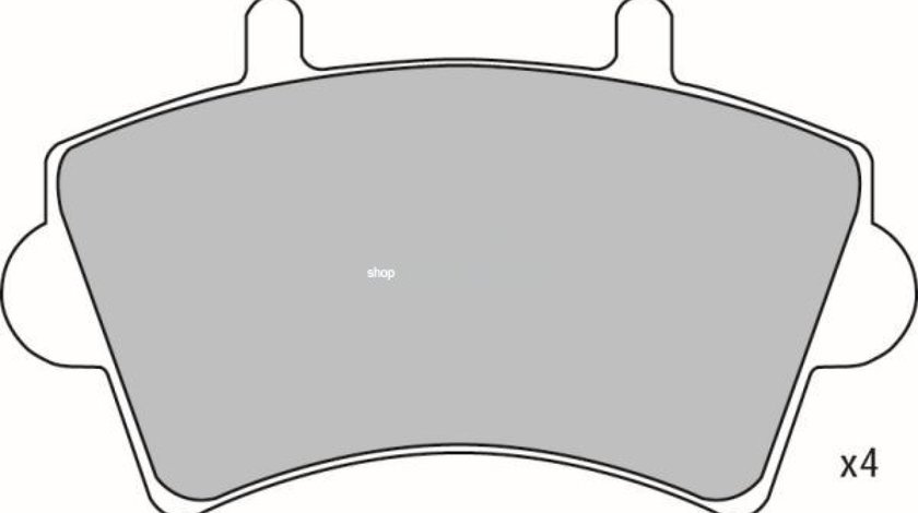 Set placute frana,frana disc NISSAN INTERSTAR bus (X70) (2002 - 2016) KRIEGER 0950006310 piesa NOUA