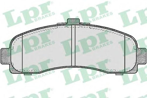 Set placute frana,frana disc NISSAN MICRA II (K11) (1992 - 2003) LPR 05P539 piesa NOUA