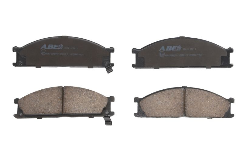 Set placute frana,frana disc NISSAN NAVARA platou / sasiu (D22) (1997 - 2016) ABE C11039ABE piesa NOUA