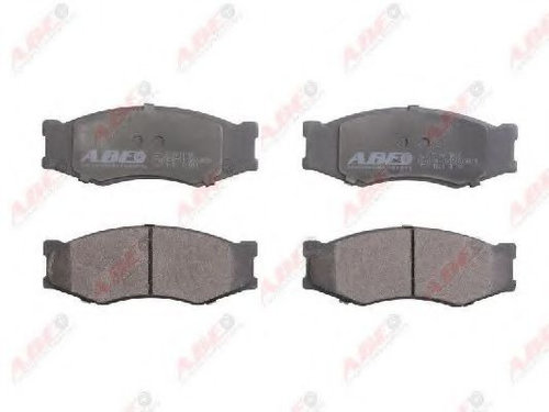 Set placute frana,frana disc NISSAN NAVARA platou / sasiu (D22) (1997 - 2016) ABE C11011ABE piesa NO...