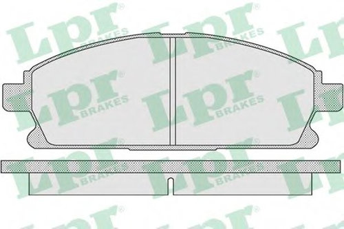 Set placute frana,frana disc NISSAN PATHFINDER II (R50) (1995 - 2004) LPR 05P935 piesa NOUA