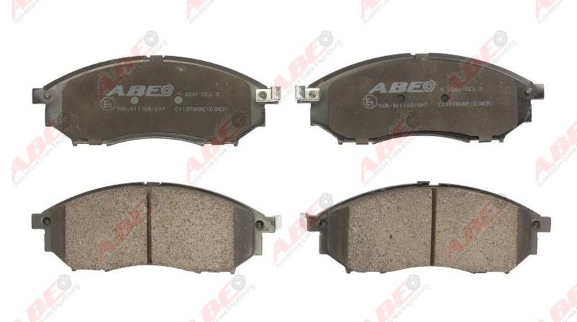 set placute frana,frana disc NISSAN PATHFINDER (R51) Producator ABE C11078ABE