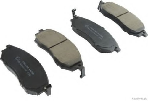 Set placute frana,frana disc NISSAN PATHFINDER III (R51) (2005 - 2012) HERTH+BUSS JAKOPARTS J3601093...