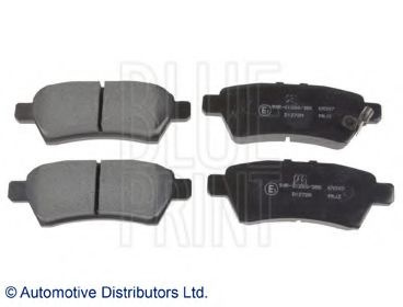 Set placute frana,frana disc NISSAN PATHFINDER III (R51) (2005 - 2012) BLUE PRINT ADN142135 piesa NOUA
