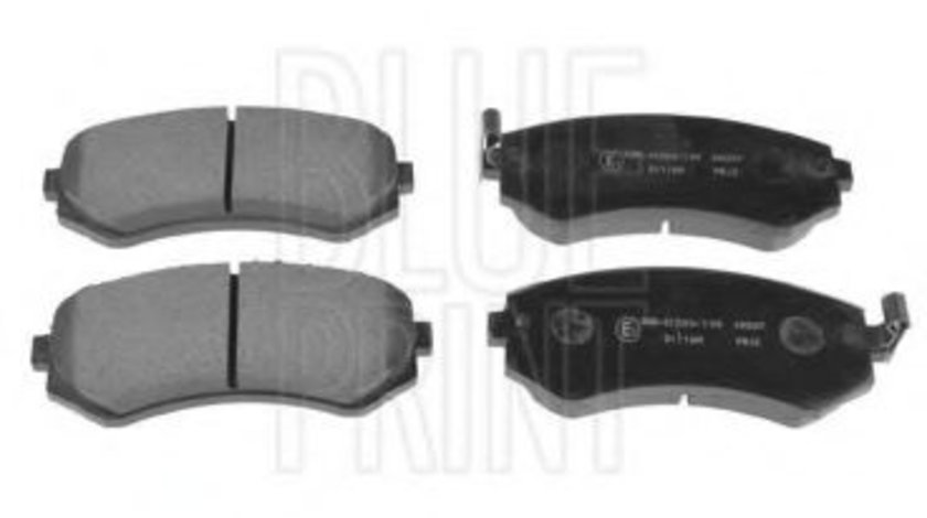 Set placute frana,frana disc NISSAN PATROL GR V Wagon (Y61) (1997 - 2016) BLUE PRINT ADN142108 piesa NOUA