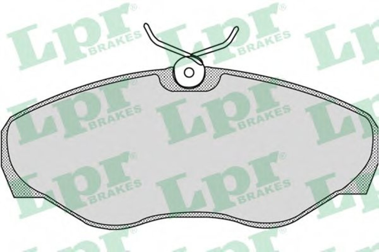 Set placute frana,frana disc NISSAN PRIMASTAR caroserie (X83) (2002 - 2016) LPR 05P869 piesa NOUA