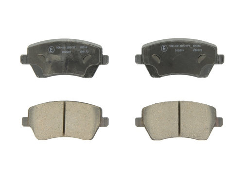 Set placute frana,frana disc NISSAN TIIDA Hatchback (C11X) (2006 - 2016) JAPANPARTS PA-013AF piesa N...
