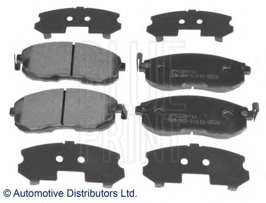 Set placute frana,frana disc NISSAN TIIDA Hatchback (C11X) (2006 - 2016) BLUE PRINT ADN142140 piesa NOUA