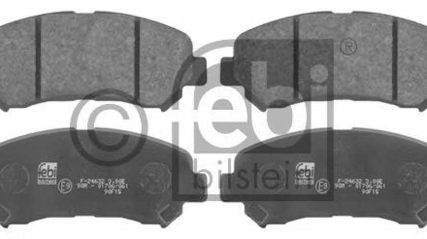 Set placute frana,frana disc NISSAN X-TRAIL (T31) (2007 - 2013) FEBI BILSTEIN 16738 piesa NOUA