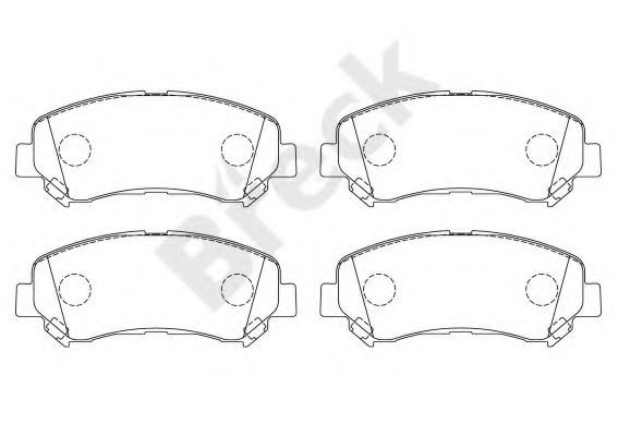 Set placute frana,frana disc NISSAN X-TRAIL (T31) (2007 - 2013) Break 24632 00 701 00 piesa NOUA