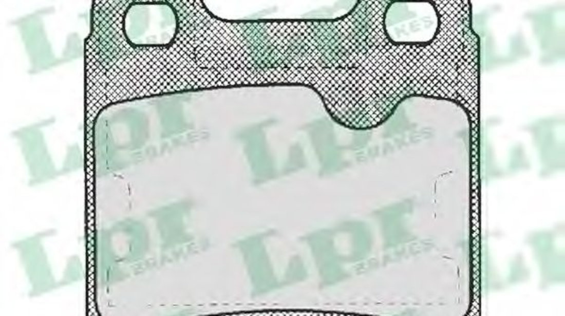 Set placute frana,frana disc OPEL ASTRA F Combi (51, 52) (1991 - 1998) LPR 05P333 piesa NOUA