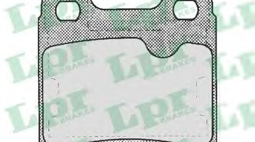 Set placute frana,frana disc OPEL ASTRA F Hatchback (53, 54, 58, 59) (1991 - 1998) LPR 05P333 piesa NOUA