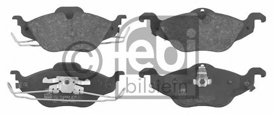 Set placute frana,frana disc OPEL ASTRA G Combi (F35) (1998 - 2009) FEBI BILSTEIN 16233 piesa NOUA