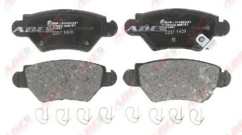 Set placute frana,frana disc OPEL ASTRA G Cabriolet (F67) (2001 - 2005) ABE C2X006ABE piesa NOUA