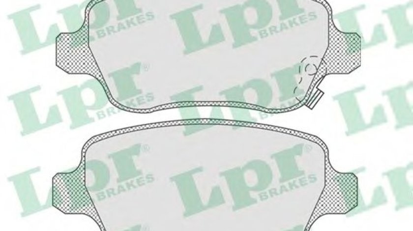 Set placute frana,frana disc OPEL ASTRA H GTC (L08) (2005 - 2016) LPR 05P811 piesa NOUA