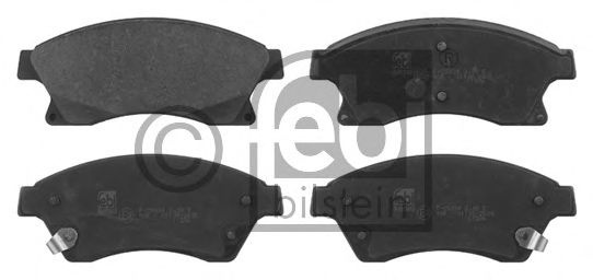 Set placute frana,frana disc OPEL ASTRA J (2009 - 2016) FEBI BILSTEIN 16789 piesa NOUA