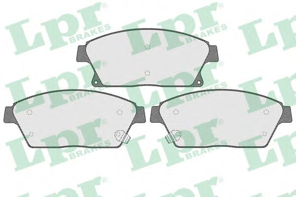 Set placute frana,frana disc OPEL ASTRA J (2009 - 2016) LPR 05P1562 piesa NOUA