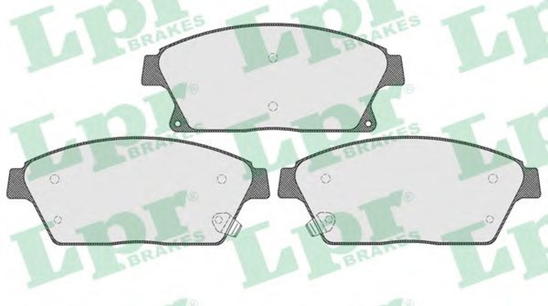 Set placute frana,frana disc OPEL ASTRA J (2009 - 2016) LPR 05P1562 piesa NOUA