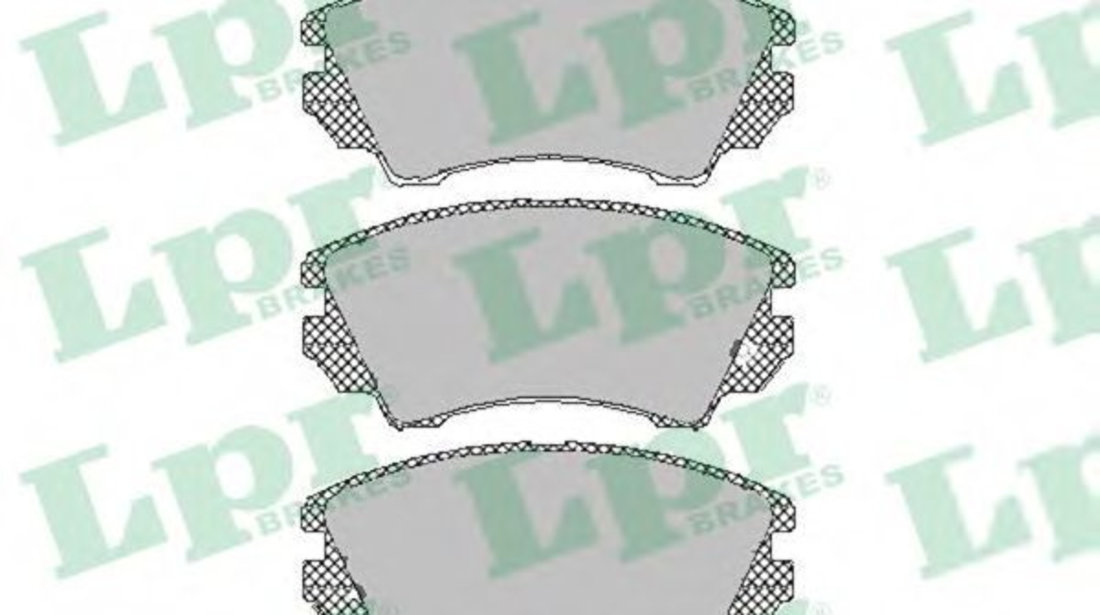 Set placute frana,frana disc OPEL ASTRA J GTC (2011 - 2016) LPR 05P1467 piesa NOUA