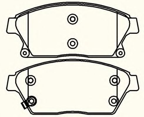 Set placute frana,frana disc OPEL ASTRA J Sports Tourer (2010 - 2016) COMLINE CBP32037 piesa NOUA