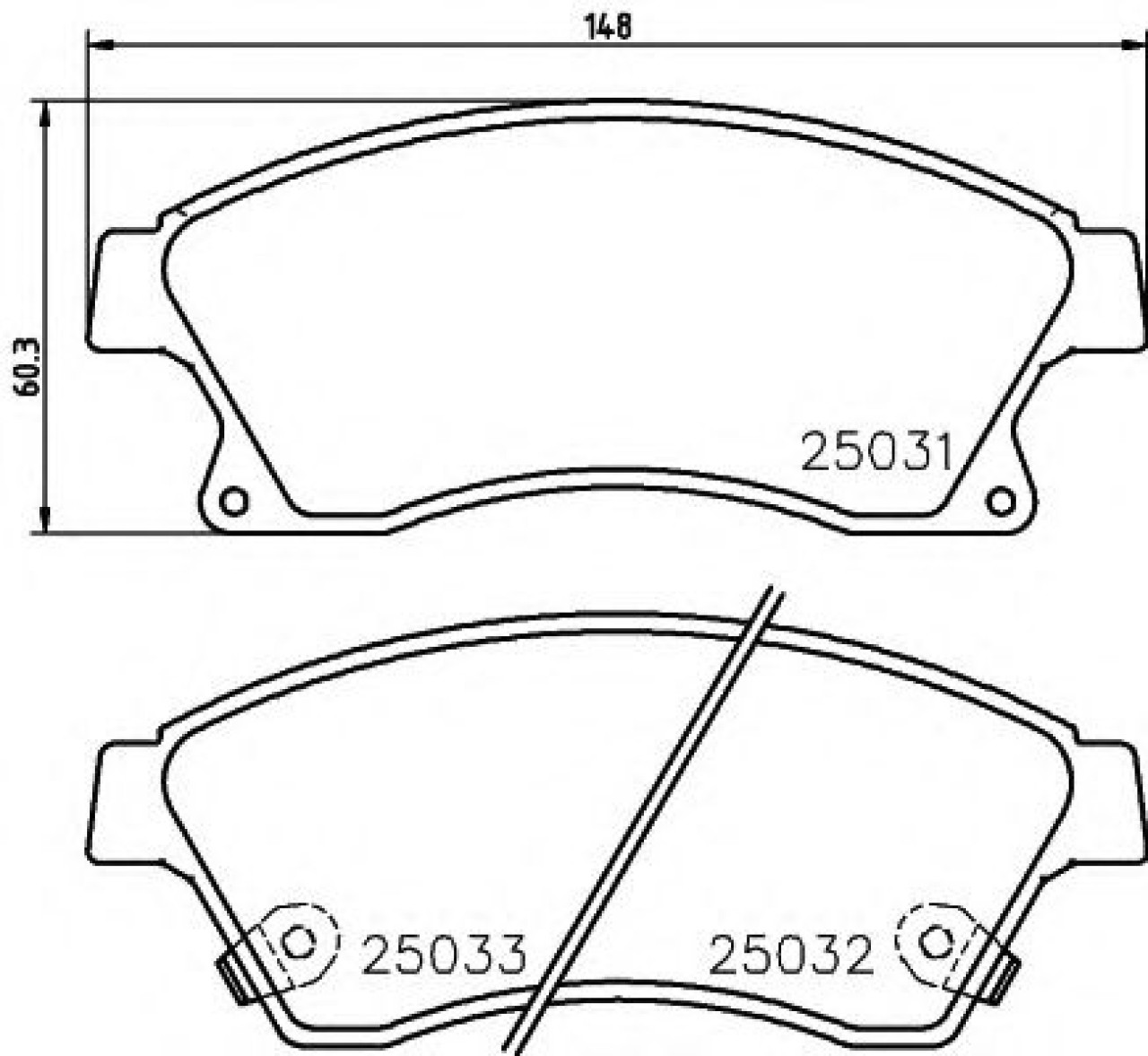 Set placute frana,frana disc OPEL ASTRA J Sports Tourer (2010 - 2016) TEXTAR 2503101 piesa NOUA