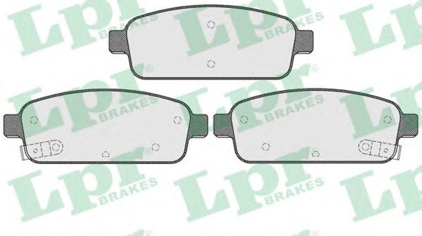 Set placute frana,frana disc OPEL ASTRA J Sports Tourer (2010 - 2016) LPR 05P1575 piesa NOUA