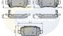 Set placute frana,frana disc OPEL COMBO Tour (2001...