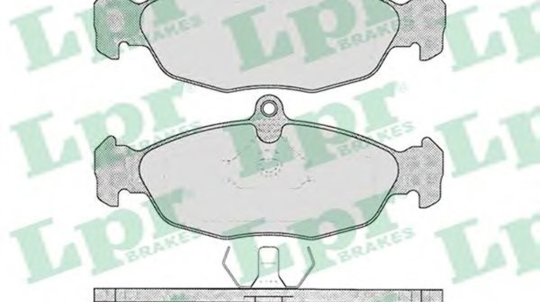 Set placute frana,frana disc OPEL CORSA B (73, 78, 79) (1993 - 2002) LPR 05P599 piesa NOUA