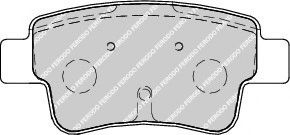 Set placute frana,frana disc OPEL CORSA D (2006 - 2016) FERODO FDB1922 piesa NOUA