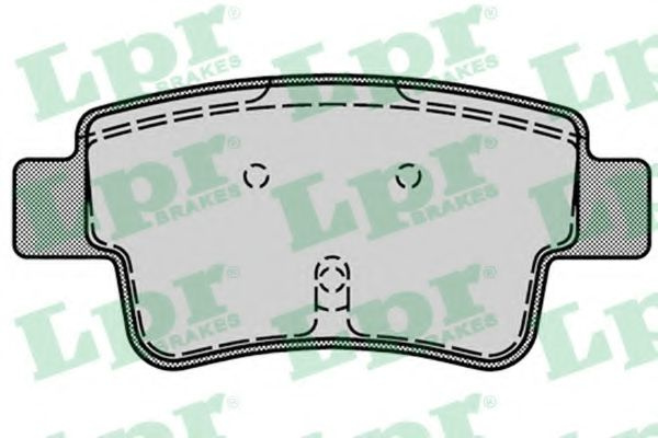 Set placute frana,frana disc OPEL CORSA D (2006 - 2016) LPR 05P1224 piesa NOUA