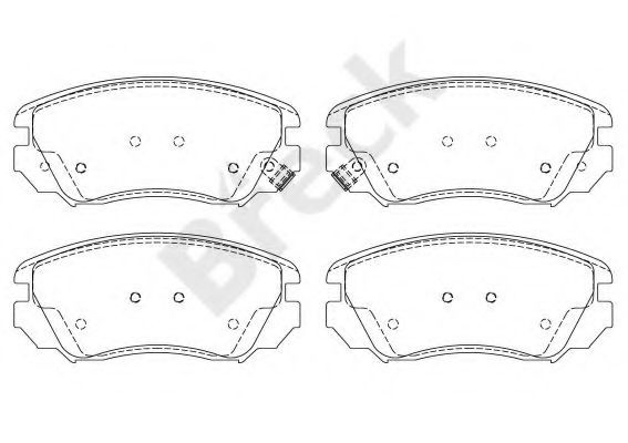 Set placute frana,frana disc OPEL INSIGNIA Combi (2008 - 2016) Break 24415 00 701 10 piesa NOUA