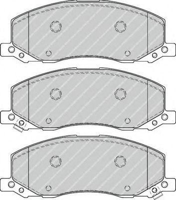 Set placute frana,frana disc OPEL INSIGNIA Combi (2008 - 2016) FERODO FDB4278 piesa NOUA