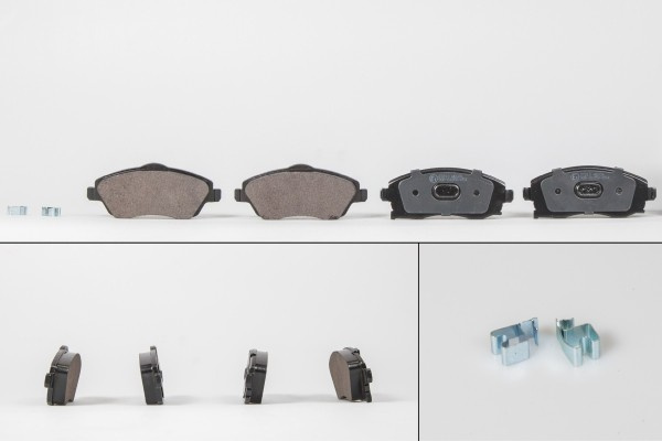 Set placute frana,frana disc OPEL MERIVA (2003 - 2010) QWP WBP255 piesa NOUA