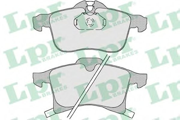 Set placute frana,frana disc OPEL MERIVA (2003 - 2010) LPR 05P1197 piesa NOUA