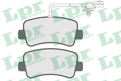 Set placute frana,frana disc OPEL MOVANO B bus (2010 - 2016) LPR 05P1578 piesa NOUA