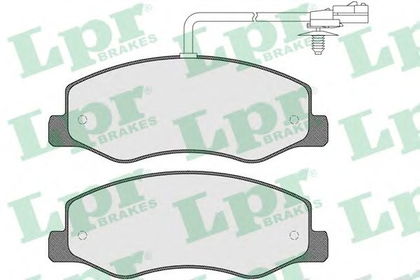 Set placute frana,frana disc OPEL MOVANO B platou / sasiu (2010 - 2016) LPR 05P1570 piesa NOUA