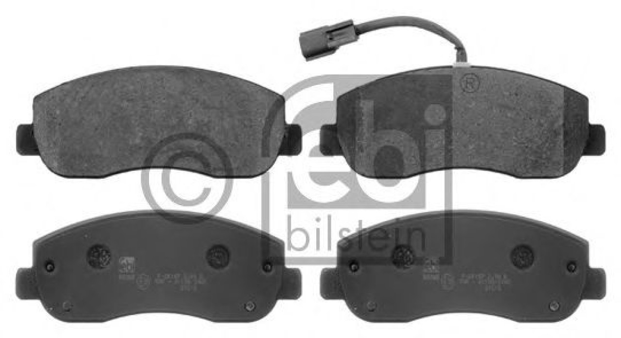 Set placute frana,frana disc OPEL MOVANO B caroserie (2010 - 2016) FEBI BILSTEIN 16845 piesa NOUA