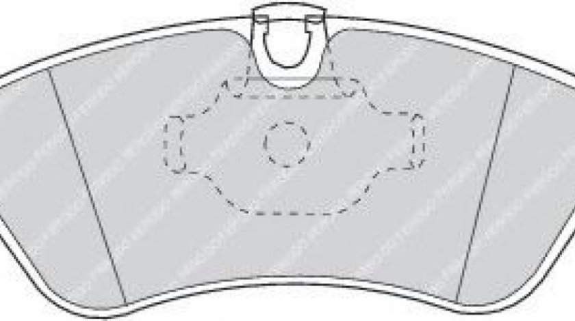 Set placute frana,frana disc OPEL VECTRA B Combi (31) (1996 - 2003) FERODO FDB1067 piesa NOUA