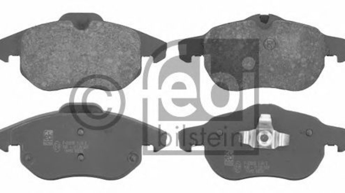 Set placute frana,frana disc OPEL VECTRA C (2002 - 2016) FEBI BILSTEIN 16492 piesa NOUA