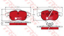 Set placute frana,frana disc OPEL VECTRA C GTS (20...