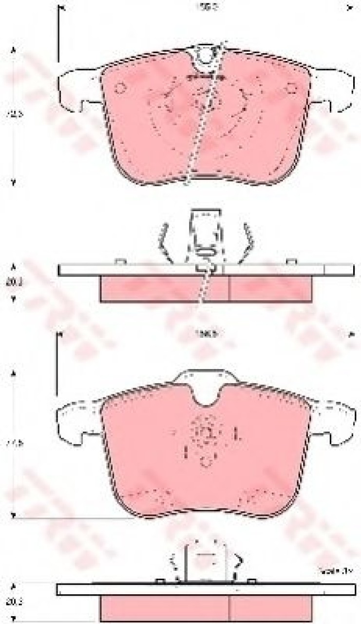 Set placute frana,frana disc OPEL VECTRA C GTS (2002 - 2016) TRW GDB1567 piesa NOUA