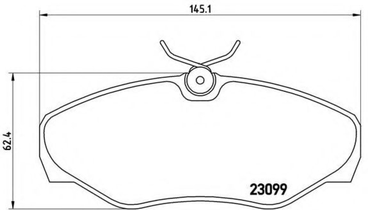 Set placute frana,frana disc OPEL VIVARO caroserie (F7) (2001 - 2014) BREMBO P 56 061 piesa NOUA