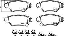 Set placute frana,frana disc OPEL ZAFIRA A (F75) (...