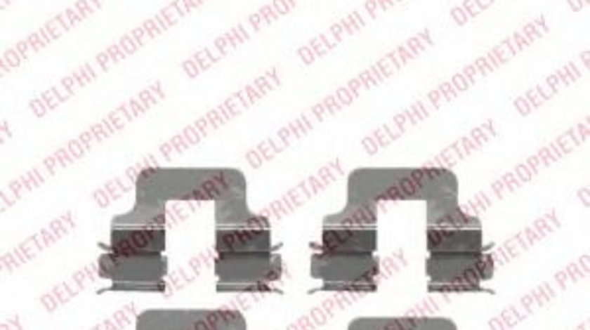 Set placute frana,frana disc OPEL ZAFIRA B (A05) (2005 - 2016) DELPHI LP2188 piesa NOUA