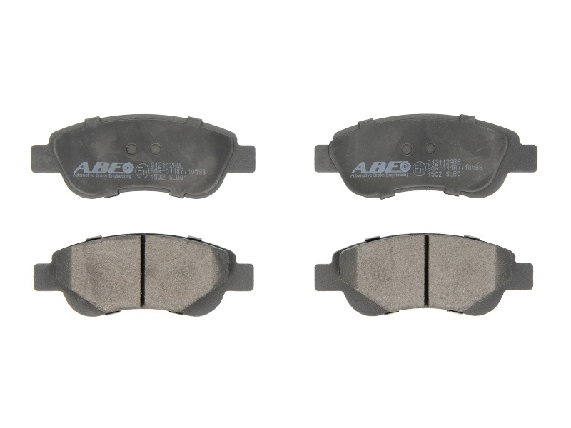 Set placute frana,frana disc PEUGEOT 108 (2014 - 2016) ABE C12112ABE piesa NOUA