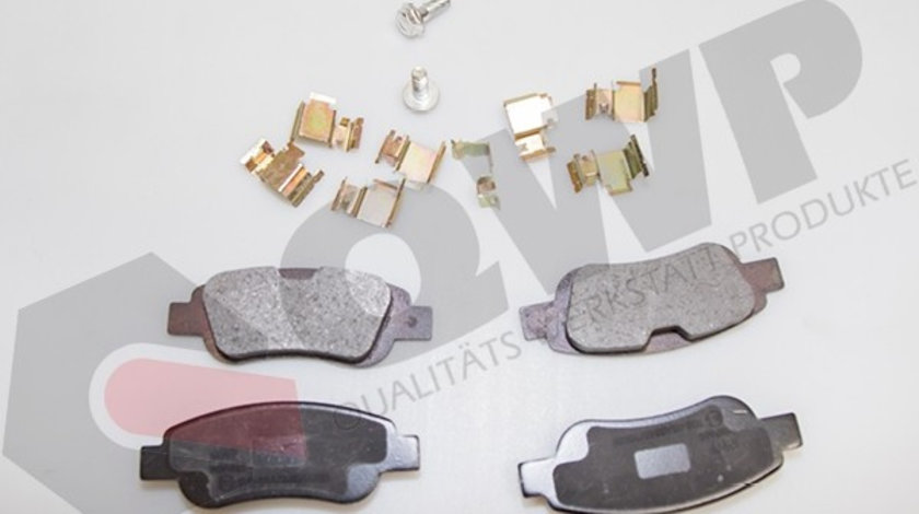 Set placute frana,frana disc PEUGEOT 108 (2014 - 2016) QWP WBP468 piesa NOUA