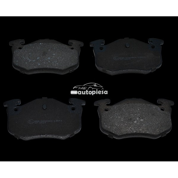 Set placute frana,frana disc PEUGEOT 206 limuzina (2007 - 2016) PREMIERE FPF.190 piesa NOUA