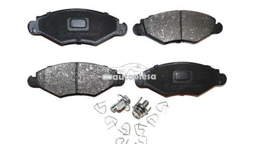 Set placute frana,frana disc PEUGEOT 206 limuzina (2007 - 2016) KRIEGER 0950006050 piesa NOUA