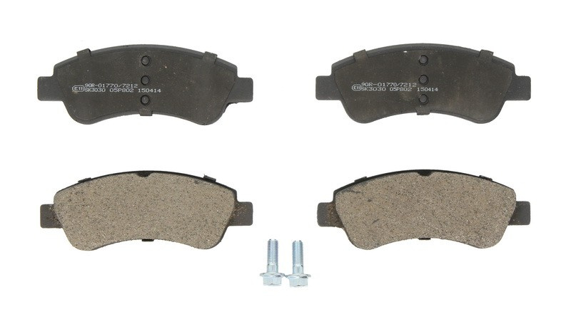 Set placute frana,frana disc PEUGEOT 206 limuzina (2007 - 2016) KRIEGER 0950006561 piesa NOUA