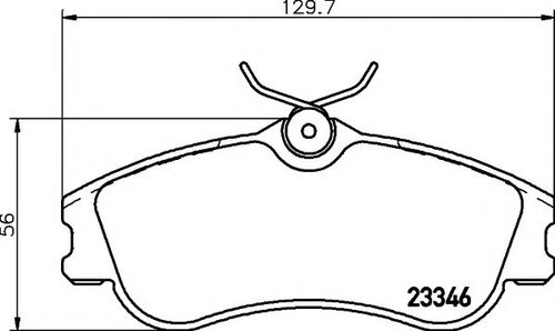 Set placute frana,frana disc PEUGEOT 206 SW (2E/K) (2002 - 2016) TEXTAR 2334602 piesa NOUA